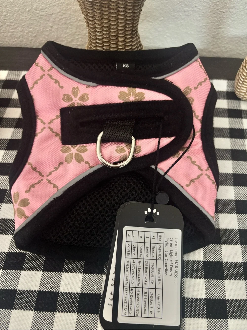 BEAUTIFUL HAWAII FLOWER PET HARNESS 🌟💖🐾❗️ XSMALL SIZE